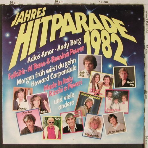 V.A.Jahres Hitparade: 1982-Andy Borg...Peter Kent, EMI(038-78 266), D, 1982 - LP - H3929 - 4,00 Euro