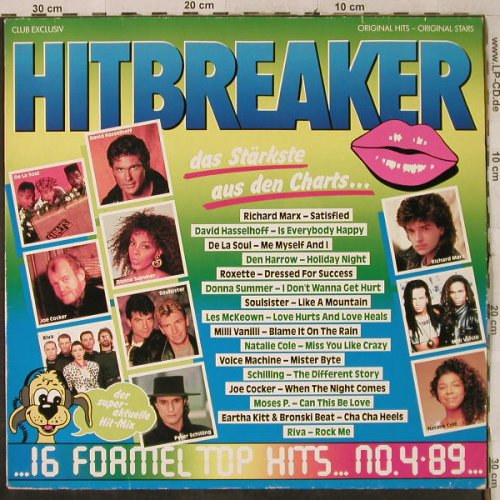 V.A.Hitbreaker: 16 Formel Top Hits, S*R(63 286 9), D, 1989 - LP - H3932 - 4,00 Euro