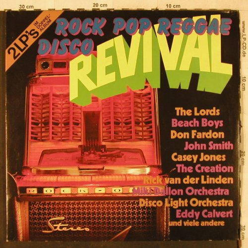 V.A.Rock Pop Reggae Disco Revival: John Smith...Disco Light Orchestra, Pandora, Club Ed.(32 220 6), D,Foc,  - 2LP - H3959 - 5,00 Euro