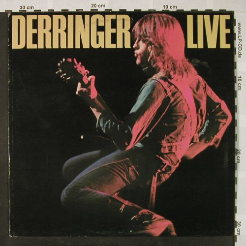 Derringer,Rick: Live, Blue Sky(SKY 82130), NL, 1977 - LP - H4558 - 12,50 Euro