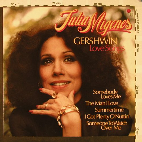 Migenes,Julia: Gershwin Love Songs, Ariola(202 867-366), D, 1981 - LP - H4620 - 5,50 Euro