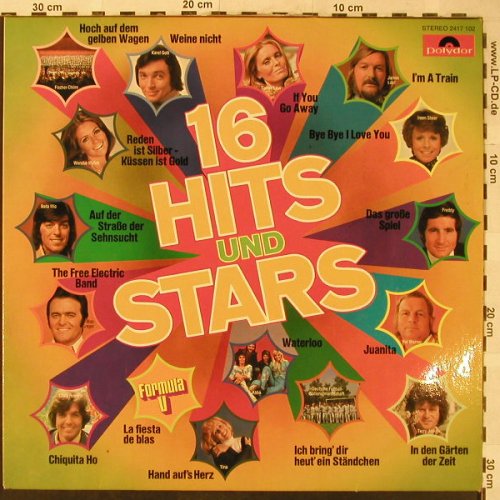 V.A.16 Hits und Stars: Abba(deutsch)...Karel Gott, Polydor(2417 102), D, 1974 - LP - H5057 - 4,00 Euro
