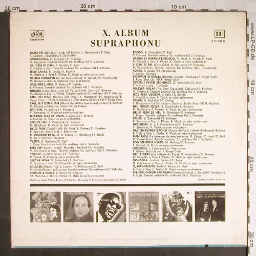 V.A.10 Album Supraphonu: P.Spaleny...K.Gott, vg+/vg+, Supraphon(0 13 1064 H), CZ, 1971 - LP - H586 - 7,50 Euro