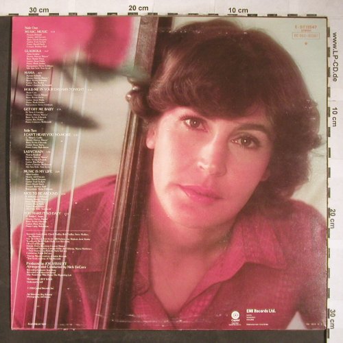 Reddy,Helen: Music, Music, Capitol(E-ST 11547), UK, 1976 - LP - H5879 - 6,00 Euro