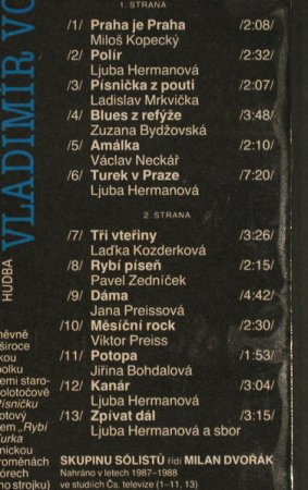 V.A.Pisnicky Na Zabradli: 1958-1964, Supraphon(11 0429-1), CZ, 1989 - LP - H605 - 6,00 Euro