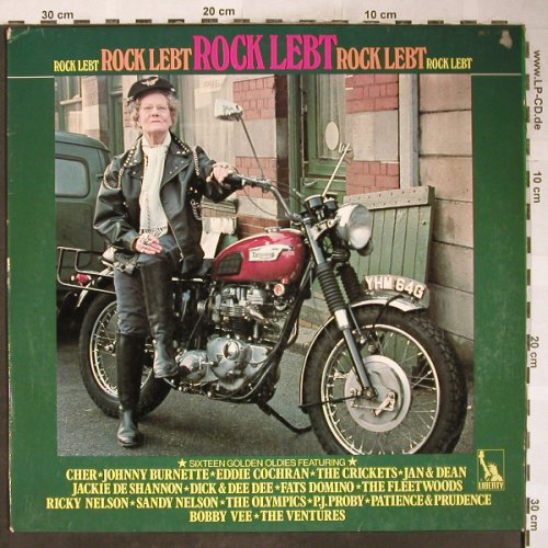 V.A.Rock Lebt: Sixteen GoldenOldies,Cher..Ventures, Liberty(LBS 83 278I), D,  - LP - H6100 - 6,00 Euro