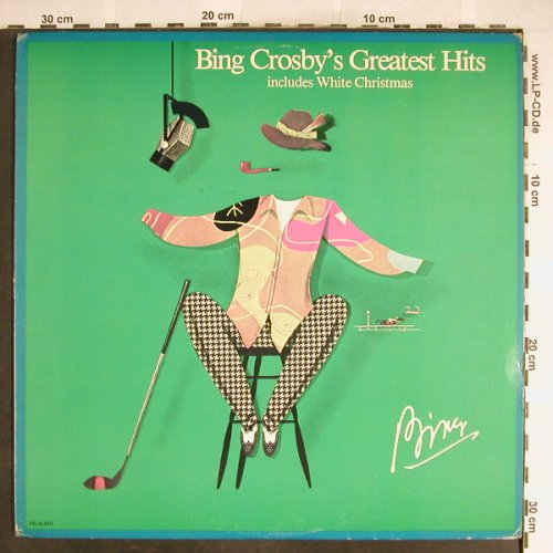 Crosby,Bing: Greatest Hits, incl.White Christmas, MCA(MCA-3031), US,vg+/m-, 1977 - LP - H6319 - 3,00 Euro