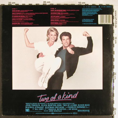 Travolta,John & O.Newton-John: Two of a Kind, Foc, EMI(1654611), NL, 1983 - LP - H6351 - 6,00 Euro