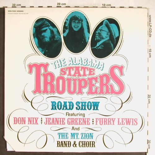 Alabama State Troupers: Road Show, Foc, Elektra(EKS-75022), US, 1972 - 2LP - H6387 - 15,00 Euro