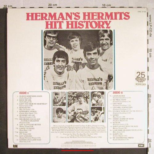 Herman's Hermits: Hit History, Foc, m-/vg+, RAK(EMC 2719), AUS, 1980 - LP - H639 - 6,00 Euro