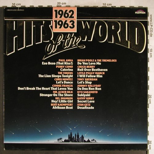 V.A.Hits Of The World 1962/1963: Paul Anka..Stan Getz, Polyphon(819 887-1), D,  - LP - H6451 - 4,00 Euro