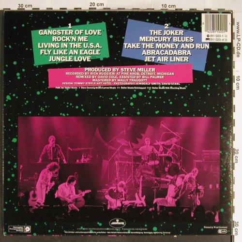 Miller Band,Steve: Live!, Mercury(811 020-1), D, 1983 - LP - H6466 - 6,00 Euro