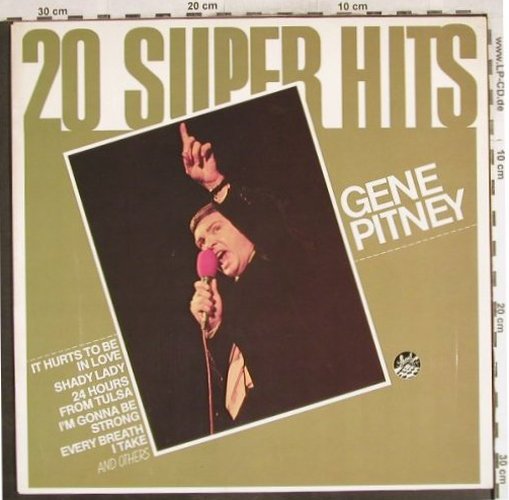 Pitney,Gene: 20 Super Hits, Strand(6.24587 AP), D, 1981 - LP - H7138 - 5,50 Euro