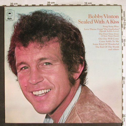 Vinton,Bobby: Sealed With A Kiss, m-/vg+, Epic(EPC S 65180), NL, 1972 - LP - H7166 - 6,00 Euro