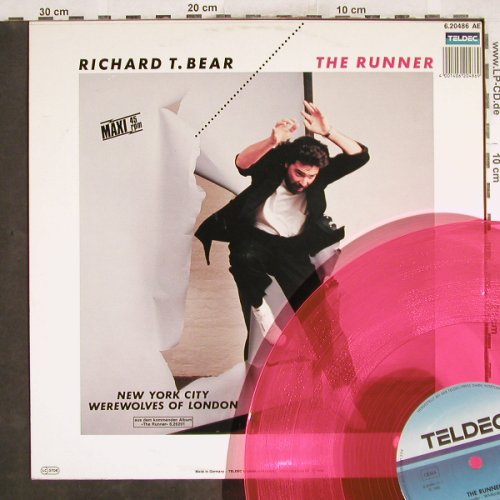Bear,Richard T.: The Runner+2, orange Vinyl, Teldec(6.20486 AE), D, 1985 - 12inch - H7484 - 2,00 Euro