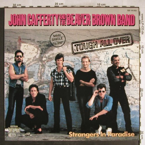 Cafferty,John & t.Beaver Brown Band: Tough All Over+1, Bellaphon(120 14 013), D, 1985 - 12inch - H7659 - 1,00 Euro