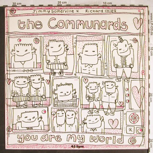 Communards: You Are My World+2, Metronome(886 000-1ME), D, 1985 - 12inch - H7766 - 2,50 Euro
