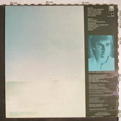 De Burgh,Chris: The Getaway, AM(LH 68549), GR, 1982 - LP - H7859 - 5,00 Euro