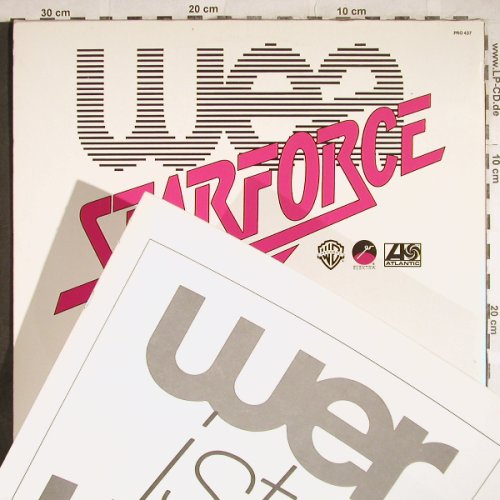 V.A.WEA Starforce: Neil Young,AC/DC,Madonna..u.a,Foc, WEA, Booklet(intern)(PRO 437), D, 1986 - 2LP - H8184 - 20,00 Euro