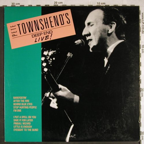Townshend,Pete: Deep End Live!, Atco(90553-1), US, co, 1986 - LP - H8242 - 7,50 Euro
