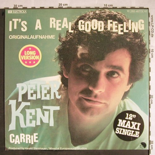 Kent,Peter: It's A Real Good Feeling +1, long, EMI(052-45 773), D, 1979 - 12inch - H8362 - 4,00 Euro