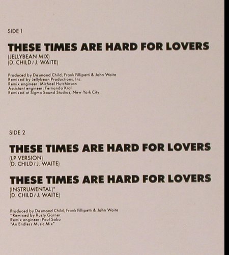 Waite,John: These Times Are Hard For Lovers*3, EMI(20 1904 6), D, 1987 - 12inch - H8746 - 1,00 Euro