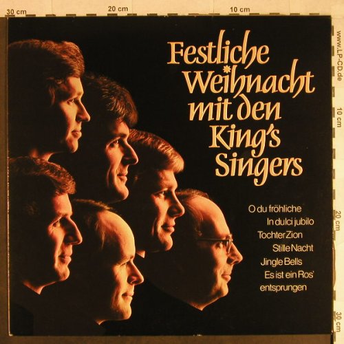King's Singers: Festliche Weihnacht Mit Den, Aves(INT 161.533), D, 1980 - LP - H910 - 6,00 Euro