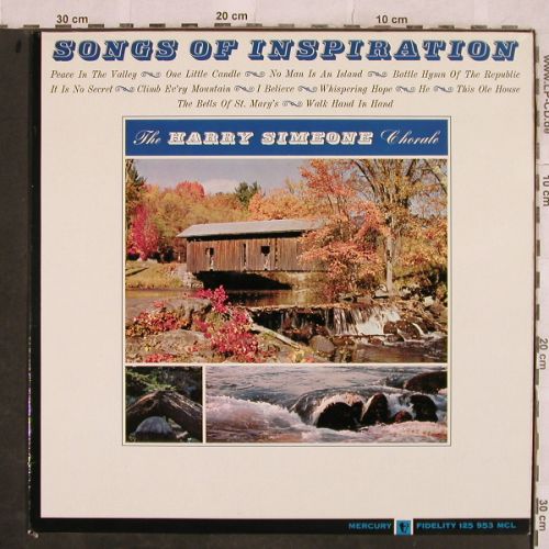 Simeone,Harry - Chorale: Songs of Inspiration, Mercury(125 953 MCL), NL, Mono,  - LP - H9824 - 7,50 Euro