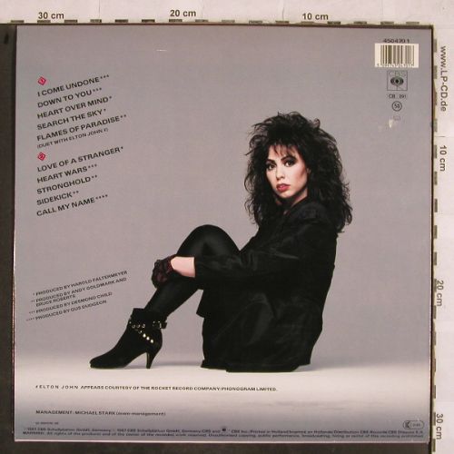Rush,Jennifer: Heart Over Mind, CBS(CBS 450470 1), NL, 1987 - LP - H9902 - 3,00 Euro