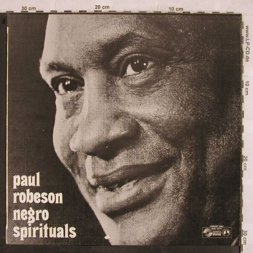 Robeson,Paul: Negro Spirituals, Allen Booth,piano, Concert Hall,vg+/m-(SVS 2611), Jef Mike,  - LP - H9918 - 4,00 Euro