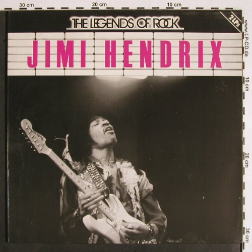 Hendrix,Jimi: The Legends Of Rock, Foc, Strand (6.28530 DP), D, 1981 Typ: 2LP Best.-Nr.: V1833 Preis: 17,50 Euro