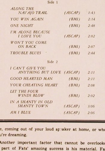 Domino,Fats: Let the Four Winds Blow, Liberty (1A 058-82993), NL, Ri, 1982 Typ: LP Best.-Nr.: V1861 Preis: 7,50 Euro