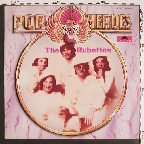 Rubettes: Pop Heroes, Polydor (2459 407), D, 1981 Typ: LP Best.-Nr.: V1910 Preis: 5,00 Euro