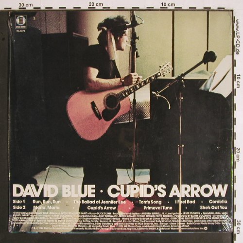 Blue,David: Cupid's Arrow, FS-New sealed, Elektra/Asylum (7E-1077), US, 1976 Typ: LP Best.-Nr.: V1946 Preis: 7,50 Euro