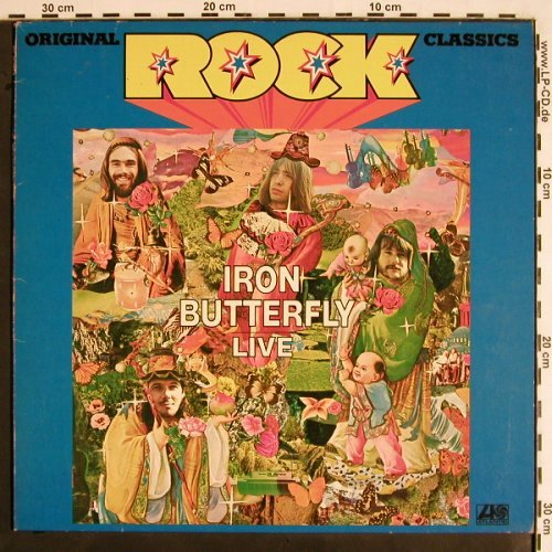 Iron Butterfly: Live-Orig.Rock Classics(70), Atlantic (ATL 20 093 F), D, m  /vg+, 1975 Typ: LP Best.-Nr.: V1953 Preis: 6,00 Euro