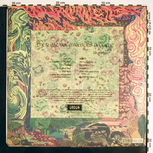 Rolling Stones: Their Satanic Maj.Req.,Foc, 3-D, Decca, (1.1vg-)/m- (TXS 103), D/UK, 1967 Typ: Cover Best.-Nr.: V1961 Preis: 35,00 Euro