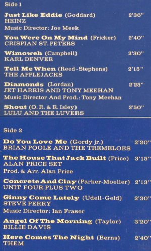 V.A.Oldies but Goldies: Heinz... Them, wh.Muster, m-/vg+, Decca (ND 821), D, 1973 Typ: LP Best.-Nr.: V1965 Preis: 5,00 Euro