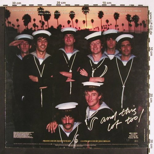 Stewart,Rod: Tonight I'm Yours, WEA (K 56 951), D, 1981 Typ: LP Best.-Nr.: V1993 Preis: 5,00 Euro