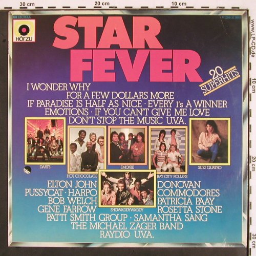 V.A.Star Fever: Smokie... Patti Smith Group, EMI (058-32 988), D, 1978 Typ: LP Best.-Nr.: V2145 Preis: 4,00 Euro
