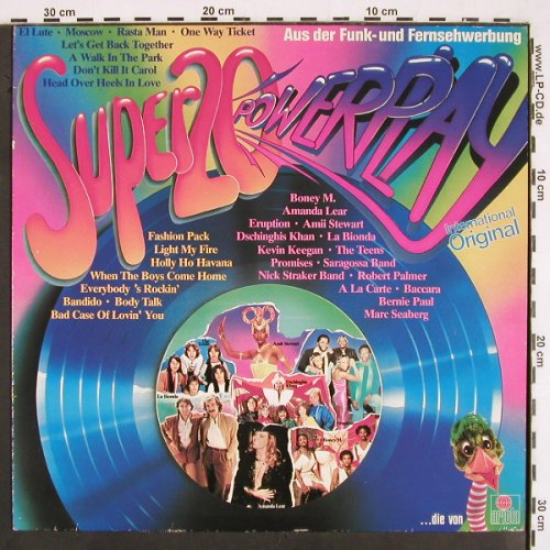 V.A.Super 20 Power Play: Boney M...Teens, Ariola (200 800-501), D, 1979 Typ: LP Best.-Nr.: V2147 Preis: 4,00 Euro