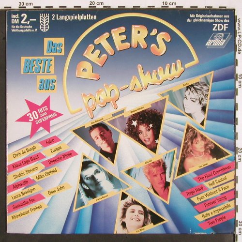 V.A.Peter's Pop-Show: Europe...Münchener Freiheit, Ariola (303 344 551), D, co, 1988 Typ: 2LP Best.-Nr.: V2183 Preis: 6,00 Euro
