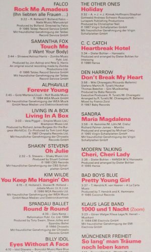 V.A.Peter's Pop-Show: Europe...Münchener Freiheit, Ariola (303 344 551), D, co, 1988 Typ: 2LP Best.-Nr.: V2183 Preis: 6,00 Euro