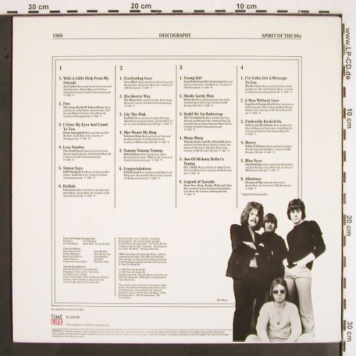 V.A.The Spirit of the 60s - 1968: Joe Cocker...Fleetwood Mac, Time Life (TL 532/03), UK, 1990 Typ: 2LP Best.-Nr.: V2215 Preis: 6,00 Euro