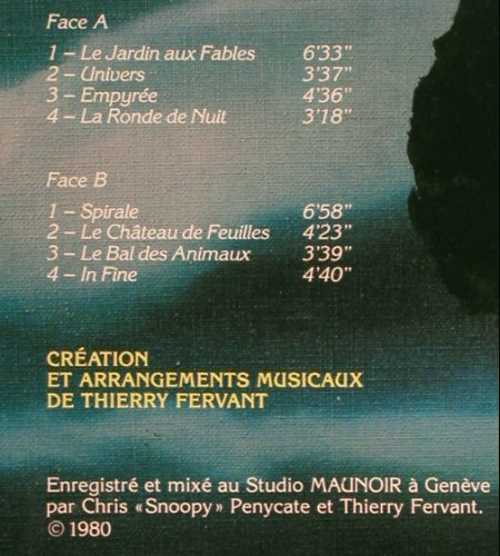 Fervant,Thierry:&nbsp;Univers, M Records (MLP 10.236), F, 1980 Typ:&nbsp;LP Best.-Nr.:&nbsp;V233 Preis:&nbsp; 9,00 Euro