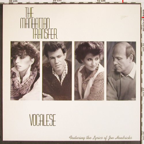 Manhattan Transfer:&nbsp;Vocalese, Atlantic (781 266-1), D, 1985 Typ:&nbsp;LP Best.-Nr.:&nbsp;V295 Preis:&nbsp; 7,50 Euro