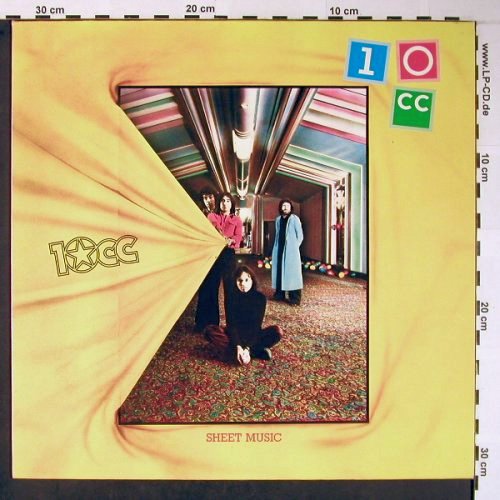 10cc: Sheet Music, Mercury (6310 508), D, 1974 Typ: LP Best.-Nr.: V3018 Preis: 7,50 Euro