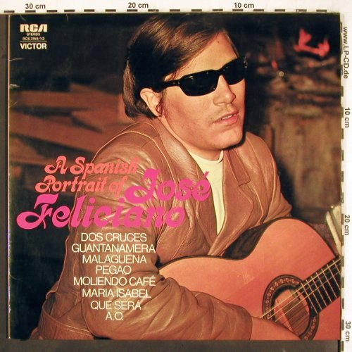 Feliciano,Jose: A Spanish Portrait Of, Foc, RCA (RCS 3159/1-2), D, 1972 Typ: 2LP Best.-Nr.: V3147 Preis: 7,50 Euro