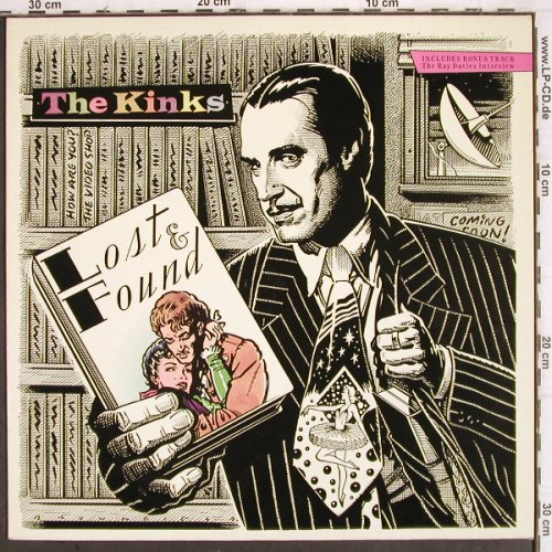 Kinks:&nbsp;Lost & Found, Ray Davies Interview, London (886 139-1), D, 1987 Typ:&nbsp;12" Best.-Nr.:&nbsp;V327 Preis:&nbsp; 3,00 Euro