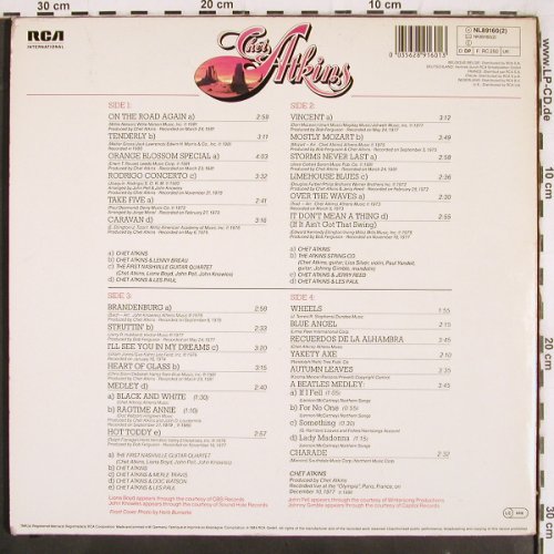 Atkins,Chet: A Man and his Guitar, Foc, m-/vg+, RCA (NL89160(2)), D, 1984 Typ: 2LP Best.-Nr.: V3495 Preis: 9,00 Euro