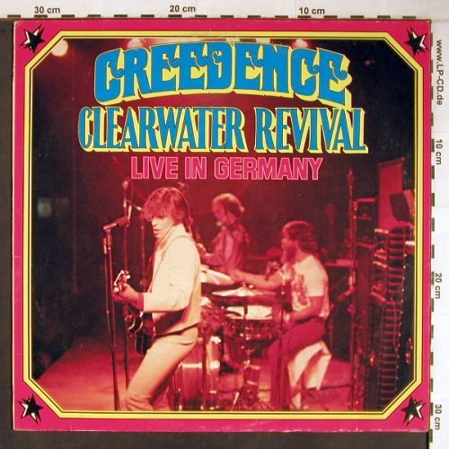 CCR: Live In Germany, vg+/vg+, Bellaphon Fantasy(BI 15200), D, 1973 - LP - V3584 - 6,00 Euro